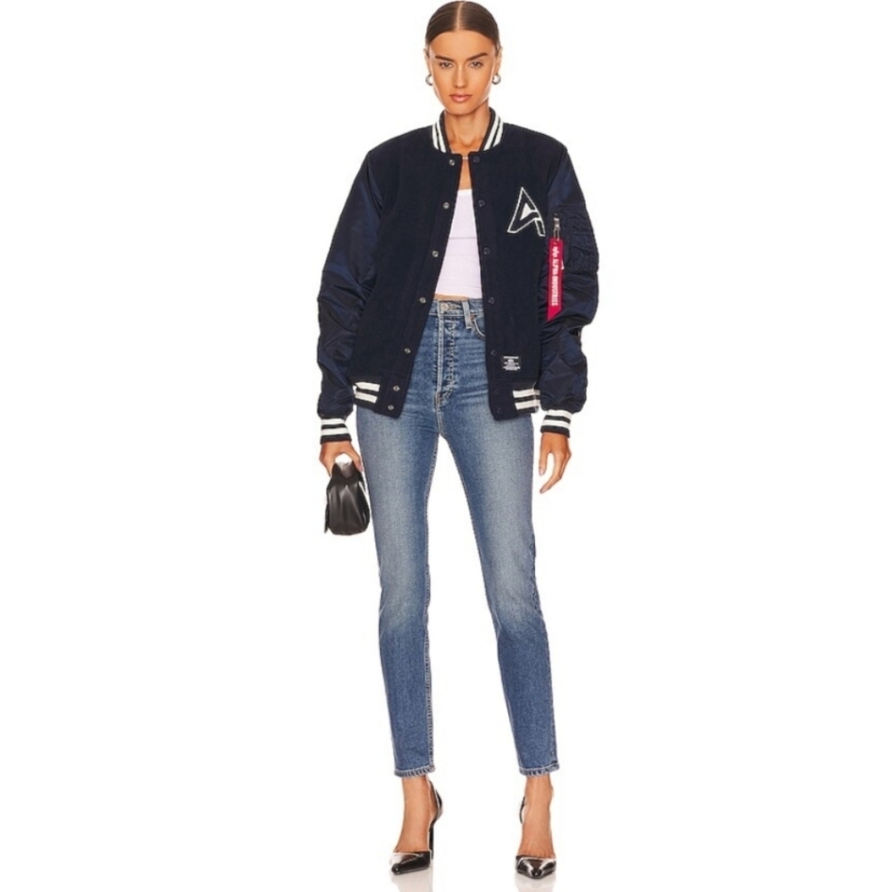 Re/Done high rise classic slim jeans Size 26